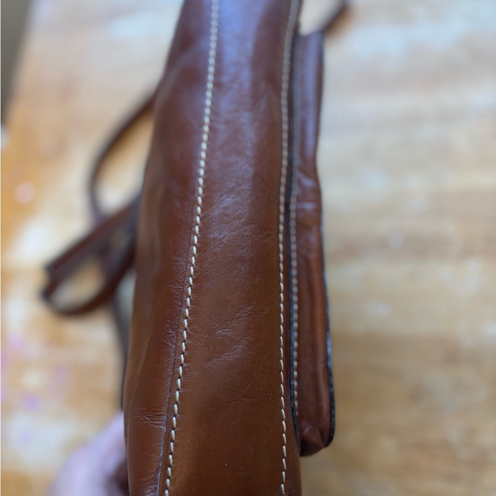 Patricia Nash Brown Leather Crossbody Bag - Picture 5 of 12
